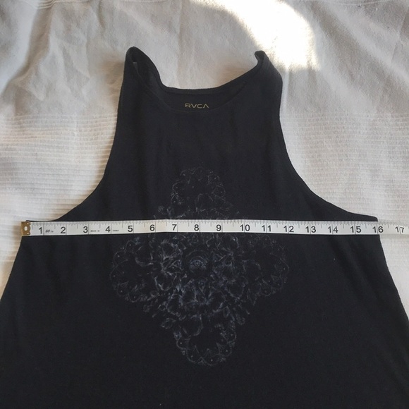 RVCA Swing La Petite Mort Tank Top Size Small - Picture 7 of 9
